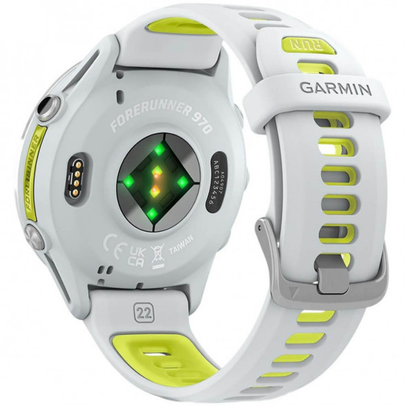 Умные часы Garmin Forerunner 970 Titanium Whitestone/Translucent Amp Yellow Band 010-02969-11 в Череповце