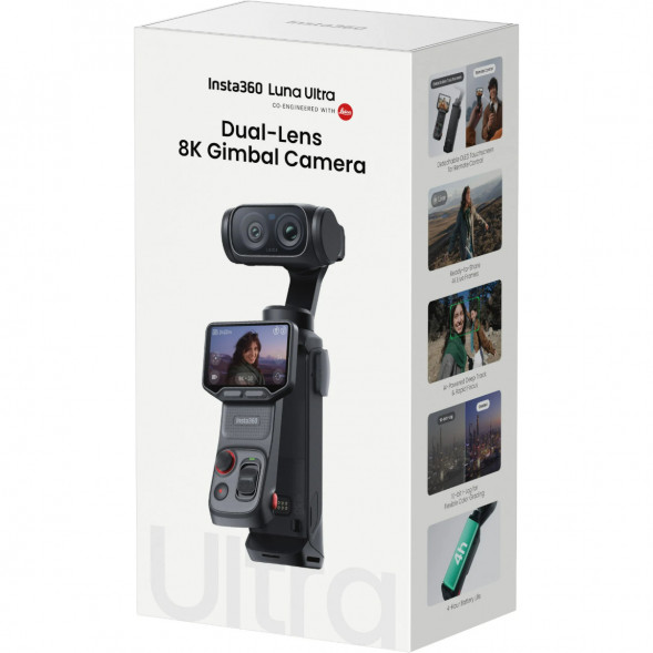 Экшн-камера Insta360 Luna Ultra Standard Combo, Cosmic Black в Череповце