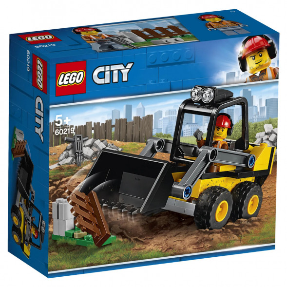 Конструктор LEGO City Great Vehicles 60219 Строительный погрузчик в Череповце