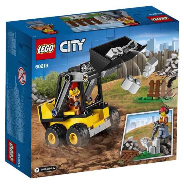 Конструктор LEGO City Great Vehicles 60219 Строительный погрузчик в Череповце