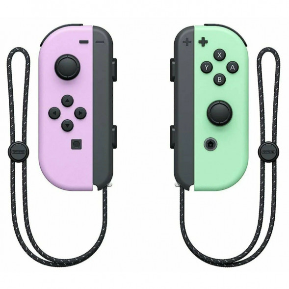 Геймпад Nintendo Switch Joy-Con controllers Duo, пастельный пурпурный / пастельный зеленый в Череповце