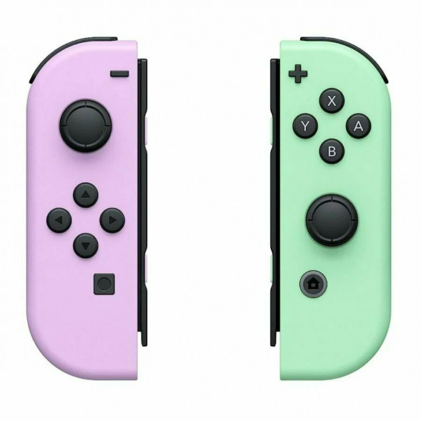 Геймпад Nintendo Switch Joy-Con controllers Duo, пастельный пурпурный / пастельный зеленый в Череповце