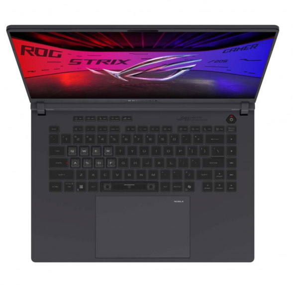 Ноутбук ASUS ROG Strix G16 2025 G615LR-S5222 (Intel Core Ultra 9 275HX/16&amp;quot;/32Gb/1Tb/RTX 5070Ti/Без ОС), Серый в Череповце