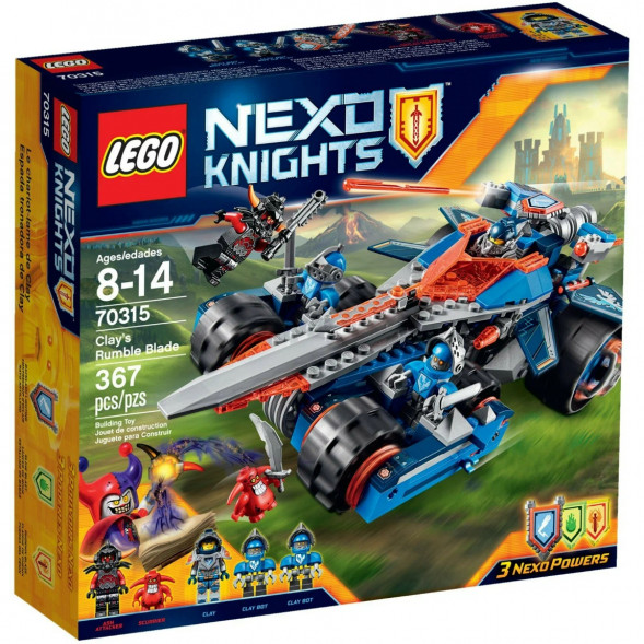 Конструктор LEGO Nexo Knights 70315 Устрашающий разрушитель Клэя в Череповце