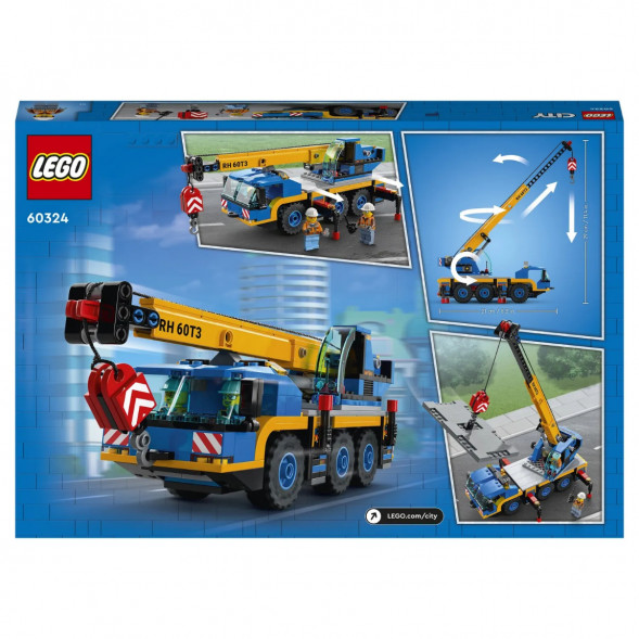 Конструктор LEGO City Great Vehicles 60324 Мобильный кран в Череповце