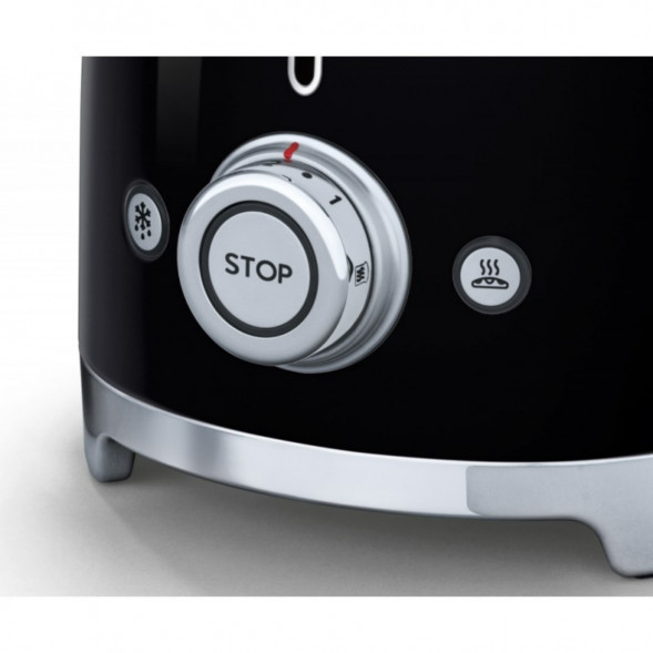 Тостер Smeg TSF01BLEU, черный в Череповце