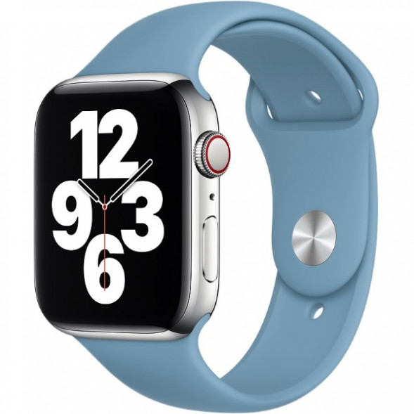 Ремешок для Apple Watch 44mm Northern Blue Sport Band (MYD32ZM/A), скандинавский синий в Череповце