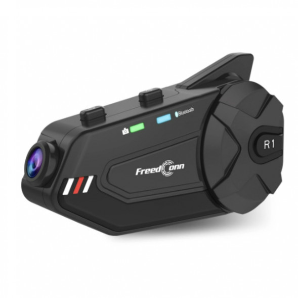 Мотогарнитура на шлем с камерой Freedconn R1 - Plus Motorcycle Bluetooth Wifi Recorder в Череповце