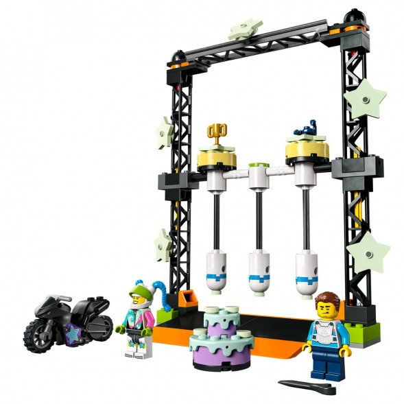 Конструктор LEGO City 60341 Трюковое испытание «Нокдаун» в Череповце