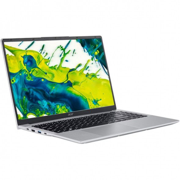 Ноутбук Acer Aspire Lite 15 AL15-54P-590V (15.6&amp;quot;, IPS, Intel Core Ultra 5, 8 ядер, 16 ГБ LPDDR5, 512 ГБ SSD, Intel Graphics), серебристый в Череповце