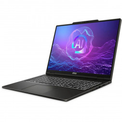 Ноутбук MSI VenturePro 16 AI A2HVEG-033XRU (16&amp;quot;, OLED, Intel Core Ultra 7 255H 2ГГц, 16 ядер, 16ГБ DDR5, 1ТБ SSD, NVIDIA GeForce RTX 4050 - 6 ГБ, FreeDOS), серый