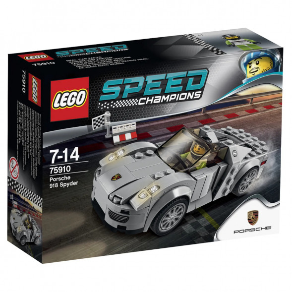 Конструктор LEGO Speed Champions 75910 Porsche 918 Spyde в Череповце