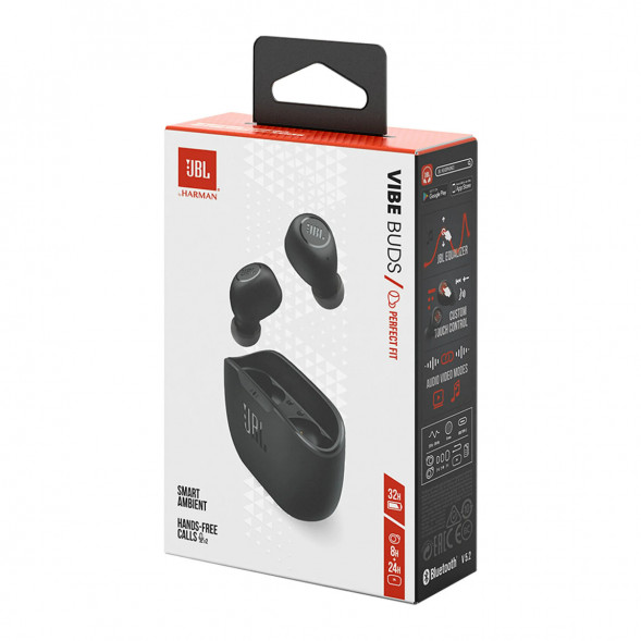 Беспроводные наушники JBL Wave Buds, Black в Череповце