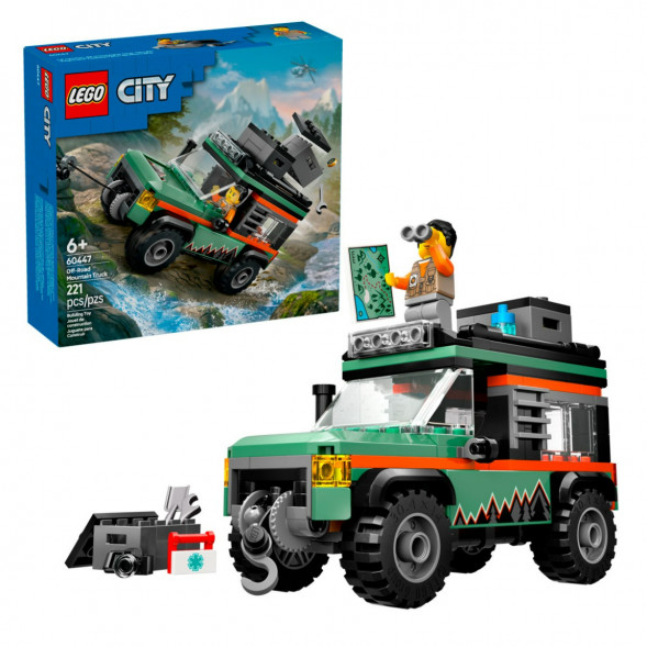 Конструктор LEGO City 60447 Внедорожный горный грузовик в Череповце