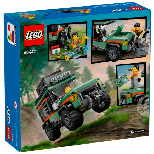 Конструктор LEGO City 60447 Внедорожный горный грузовик в Череповце