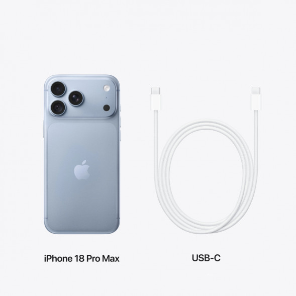 Смартфон Apple iPhone 18 Pro Max 512GB (SIM + eSIM), Glacier в Череповце