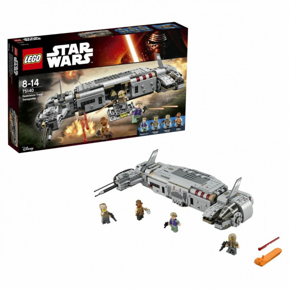 Конструктор LEGO Star Wars 75140 Военный транспорт Сопротивления в Череповце
