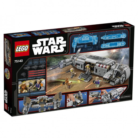 Конструктор LEGO Star Wars 75140 Военный транспорт Сопротивления в Череповце