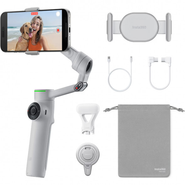 Стабилизатор Insta360 Flow 2 Pro Creator Kit, Stone Gray в Череповце