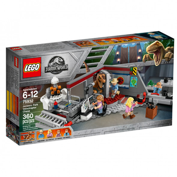 Конструктор LEGO Jurassic World 75932 Охота на рапторов в Парке Юрского Периода в Череповце