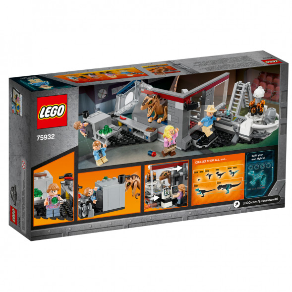 Конструктор LEGO Jurassic World 75932 Охота на рапторов в Парке Юрского Периода в Череповце