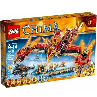 Lego Legends Of Chima 70146 Огненный летающий Храм Фениксов в Череповце