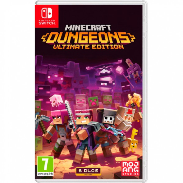 Игра Minecraft Dungeons - Ultimate Edition [Nintendo Switch, русские субтитры] в Череповце