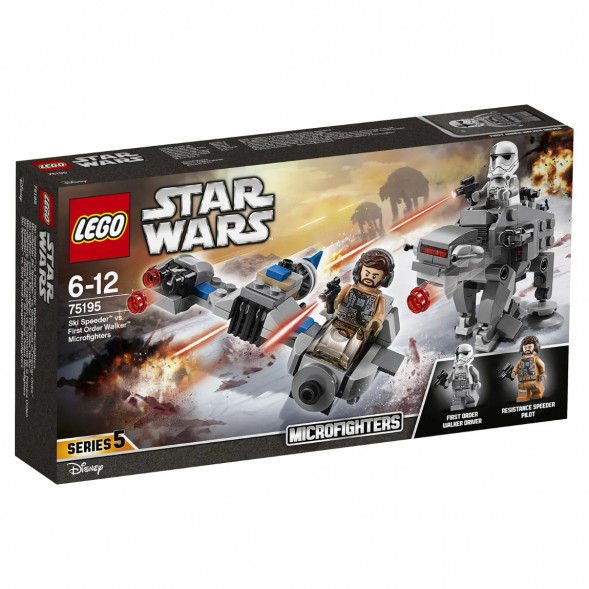 Конструктор LEGO Star Wars 75195 Бой пехотинцев Первого Ордена против спидера на лыжах в Череповце