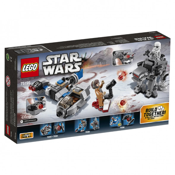 Конструктор LEGO Star Wars 75195 Бой пехотинцев Первого Ордена против спидера на лыжах в Череповце