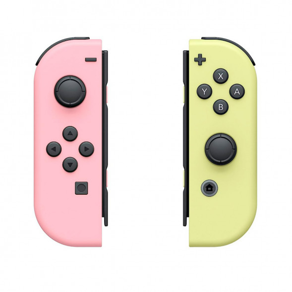 Геймпад Nintendo Switch Joy-Con controllers Duo, пастельный розовый / пастельный жёлтый в Череповце