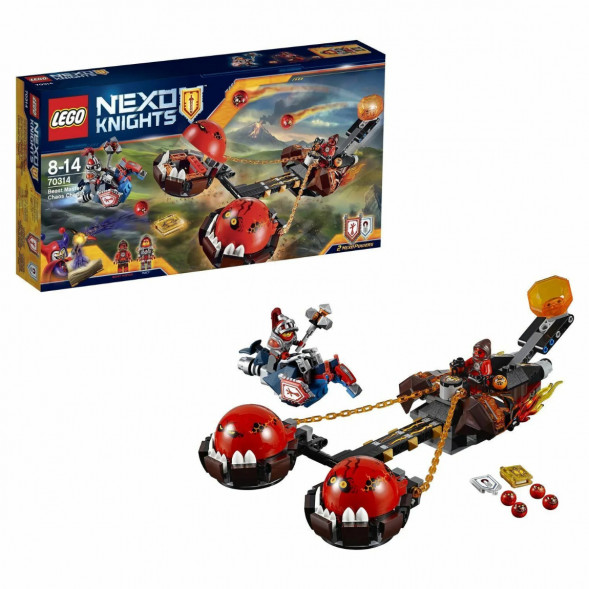 Конструктор LEGO Nexo Knights 70314 Безумная колесница Укротителя в Череповце