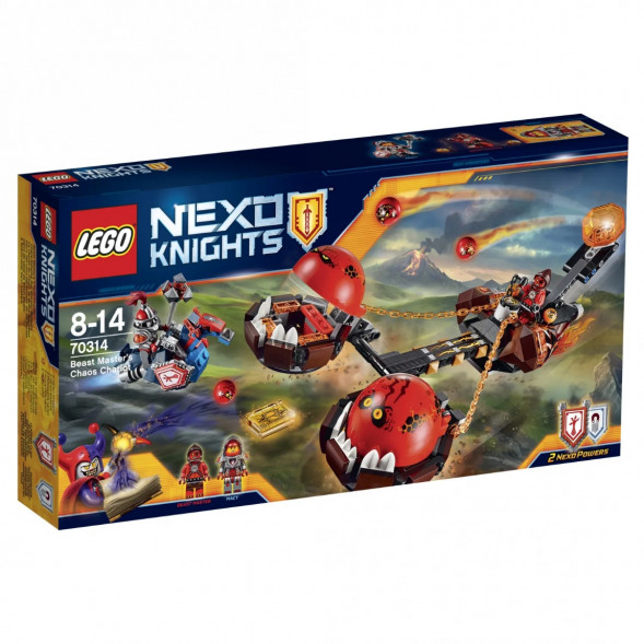 Конструктор LEGO Nexo Knights 70314 Безумная колесница Укротителя в Череповце