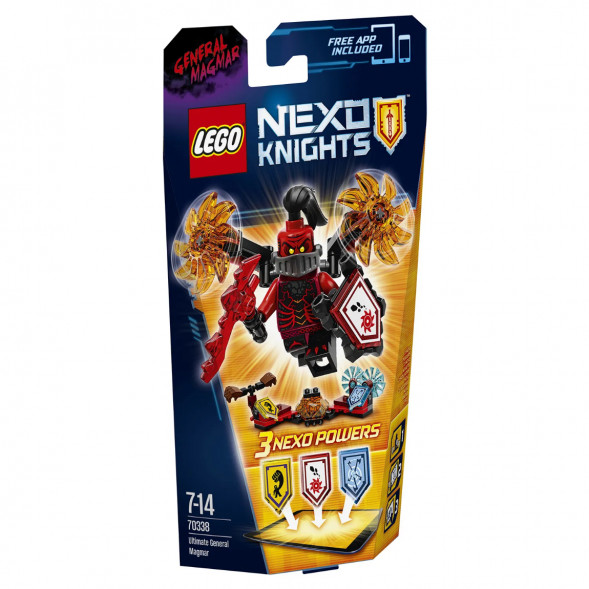 Конструктор LEGO Nexo Knights 70338 Генерал Магмар — Абсолютная сила в Череповце
