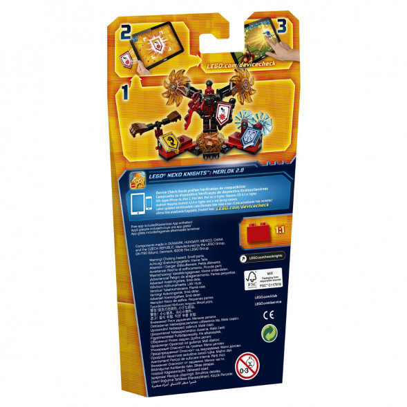 Конструктор LEGO Nexo Knights 70338 Генерал Магмар — Абсолютная сила в Череповце