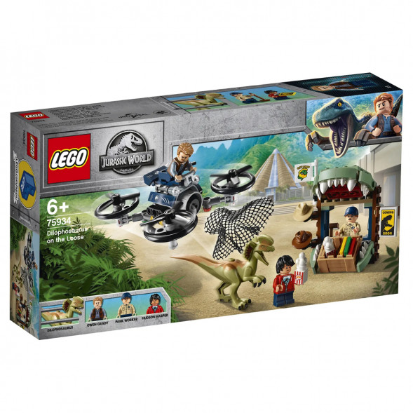 Конструктор LEGO Jurassic World 75934 Побег дилофозавра в Череповце