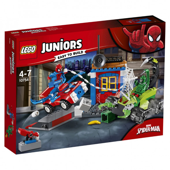 Конструктор LEGO Juniors 10754 Решающий бой Человека-паука против Скорпиона в Череповце