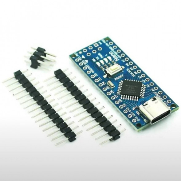 Микроконтроллер Arduino NANO TYPE-C V3.0 (совместимый) Atmega328 CH340 в Череповце