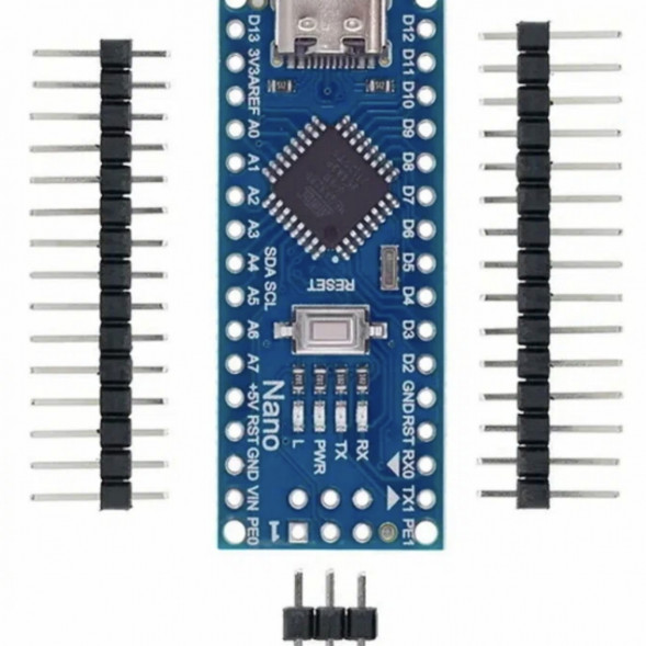 Микроконтроллер Arduino NANO TYPE-C V3.0 (совместимый) Atmega328 CH340 в Череповце