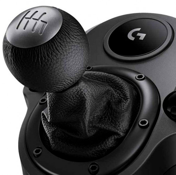 Комплектующие для руля Logitech G Driving Force Shifter, черный в Череповце
