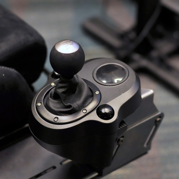 Комплектующие для руля Logitech G Driving Force Shifter, черный в Череповце
