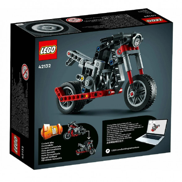 Конструктор LEGO Technic 42132 Мотоцикл в Череповце