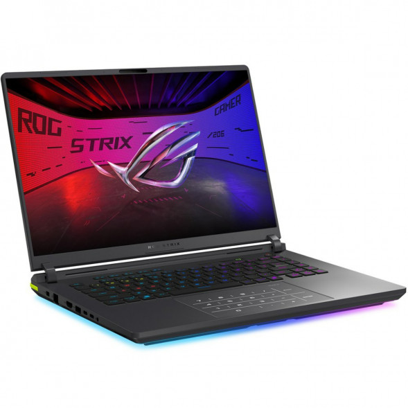 Ноутбук игровой ASUS ROG Strix G16 G615JMR-TS415 (16&amp;quot;, IPS, Intel Core i7-14650HX 2.2ГГц, 16-ядерный, 16ГБ DDR5, 512 ГБ SSD, NVIDIA GeForce RTX 5060 - 8 ГБ, без ОС), серый в Череповце