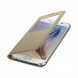 Чехол для Samsung Galaxy S6 S-View Cover (EF-CG920BFE), Gold в Череповце
