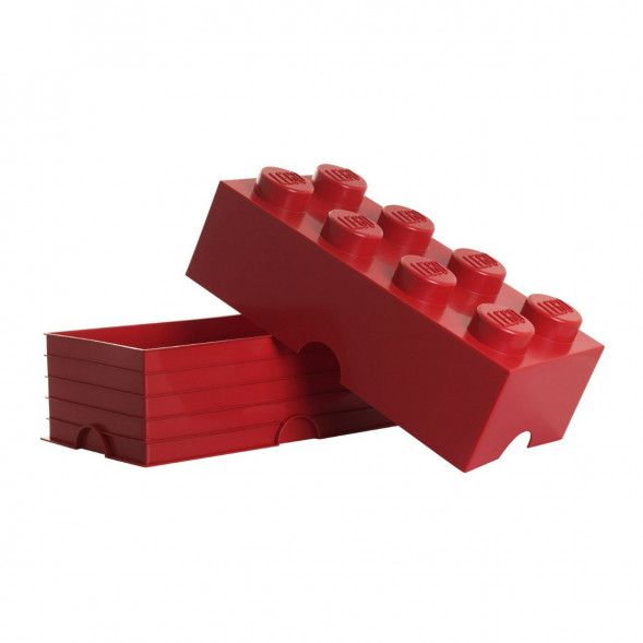 Пластиковый кубик для хранения LEGO Creator 4004, красный в Череповце