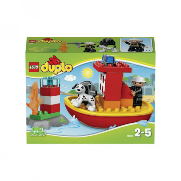Конструктор LEGO DUPLO 10591 Пожарный катер в Череповце