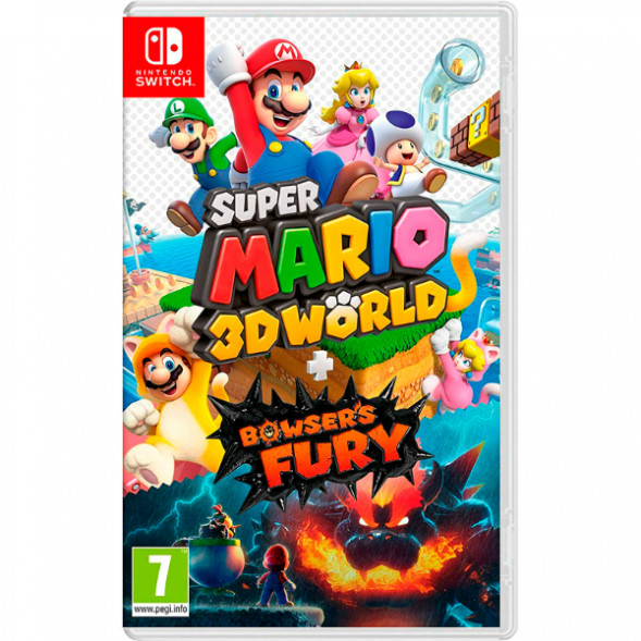 Игра Super Mario 3D World + Bowser&amp;#039;s Fury [Nintendo Switch, русские субтитры] в Череповце