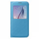 Чехол для Samsung Galaxy S6 S-View Cover (EF-CG920BLE), Blue в Череповце