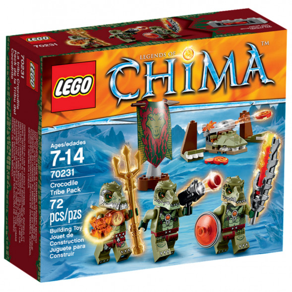 Конструктор LEGO Legends of Chima 70231 Лагерь Клана Крокодилов в Череповце