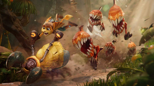 Игра Ratchet &amp;amp; Clank: Сквозь Миры [PS5, русская версия] в Череповце