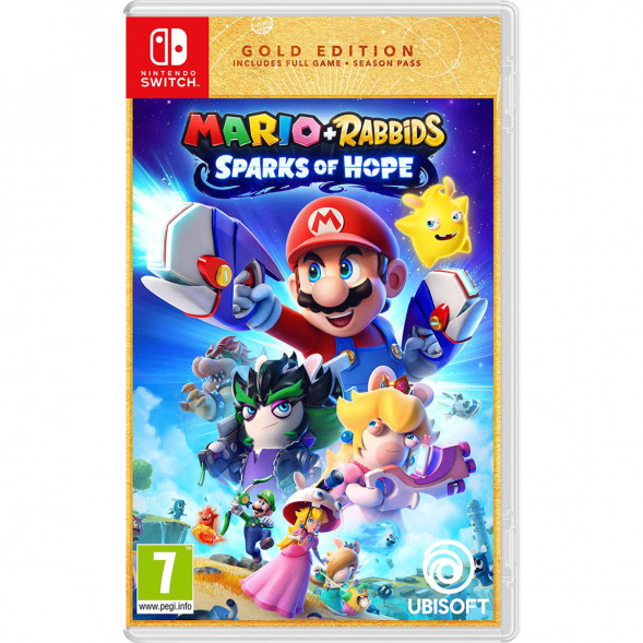 Игра Mario + Rabbids: Sparks of Hope. Gold Edition [Nintendo Switch, русские субтитры] в Череповце